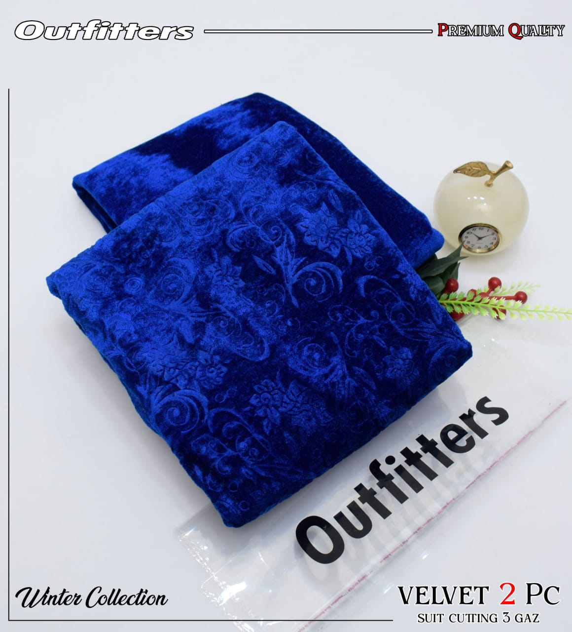 OUTFITTERS KOREAN VALVET 2PC VL-9006