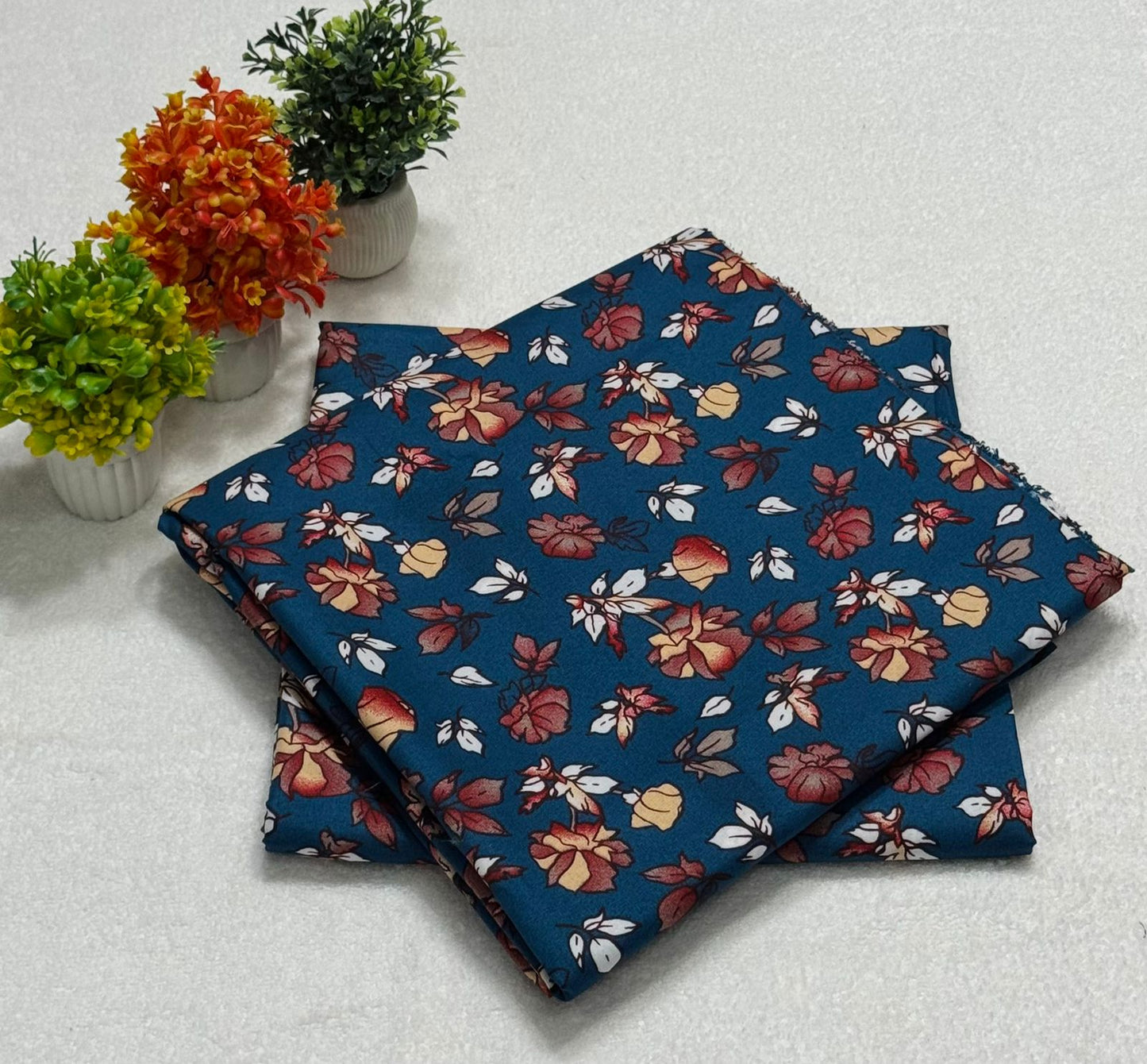 2025-FLORAL PRINTS 2PC SUMMER WEAR SL-219