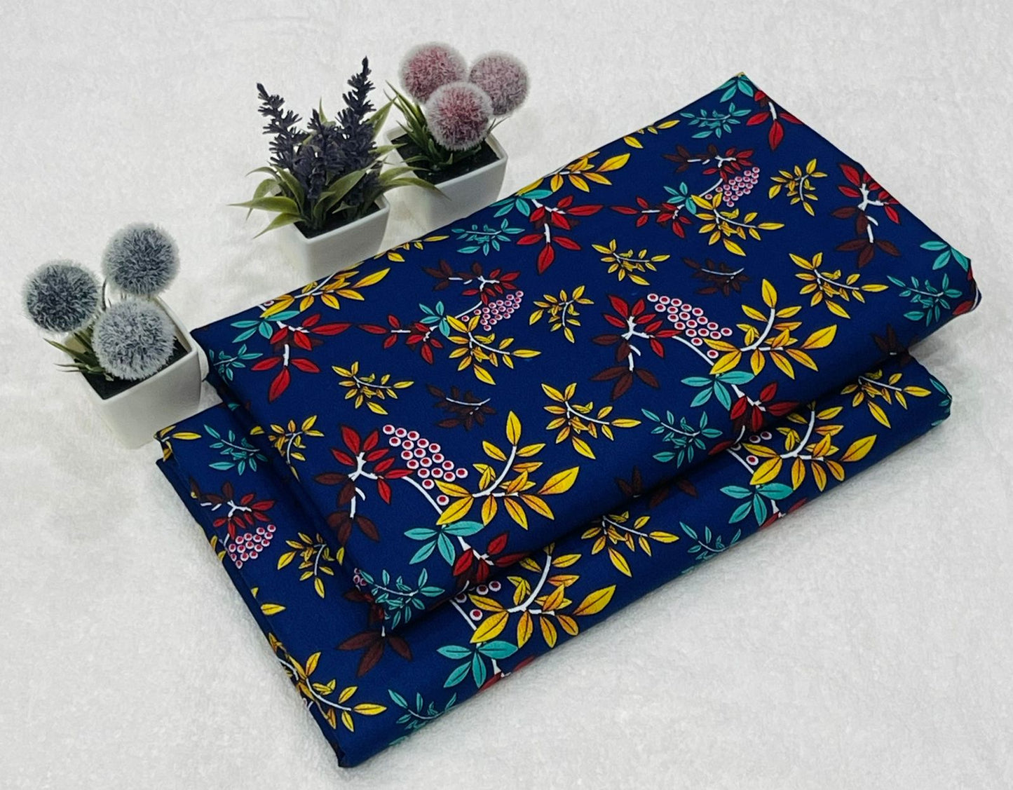 2025-FLORAL PRINTS 2PC SUMMER WEAR SL-225