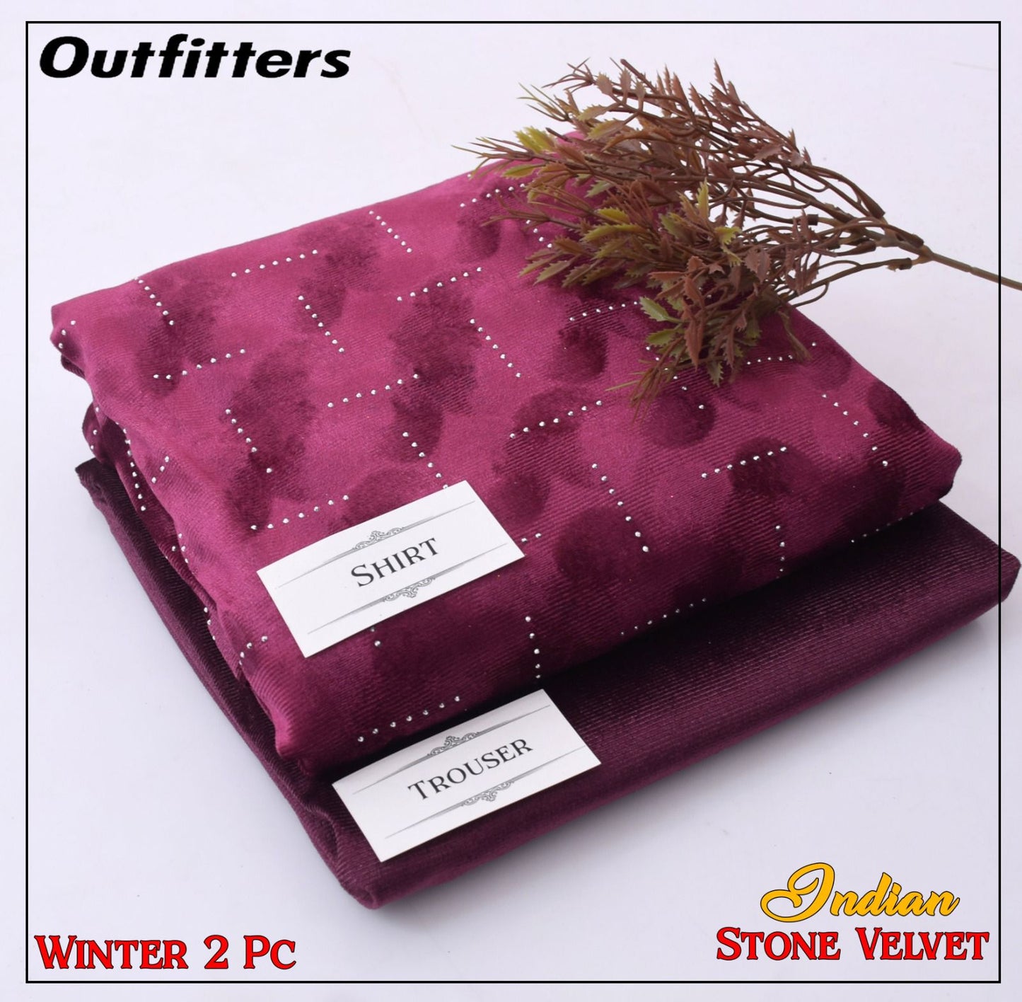STONE INDIAN CHAMKI LINING OUTFITTER VALVET 2PC VL-9075