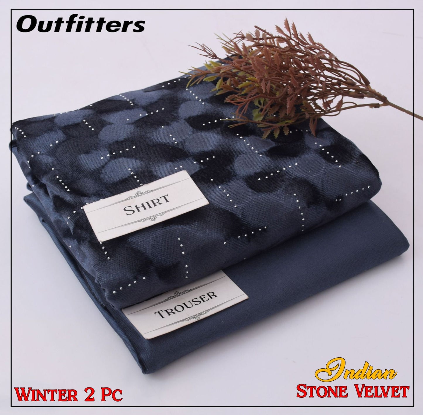 STONE INDIAN CHAMKI LINING OUTFITTER VALVET 2PC VL-9076