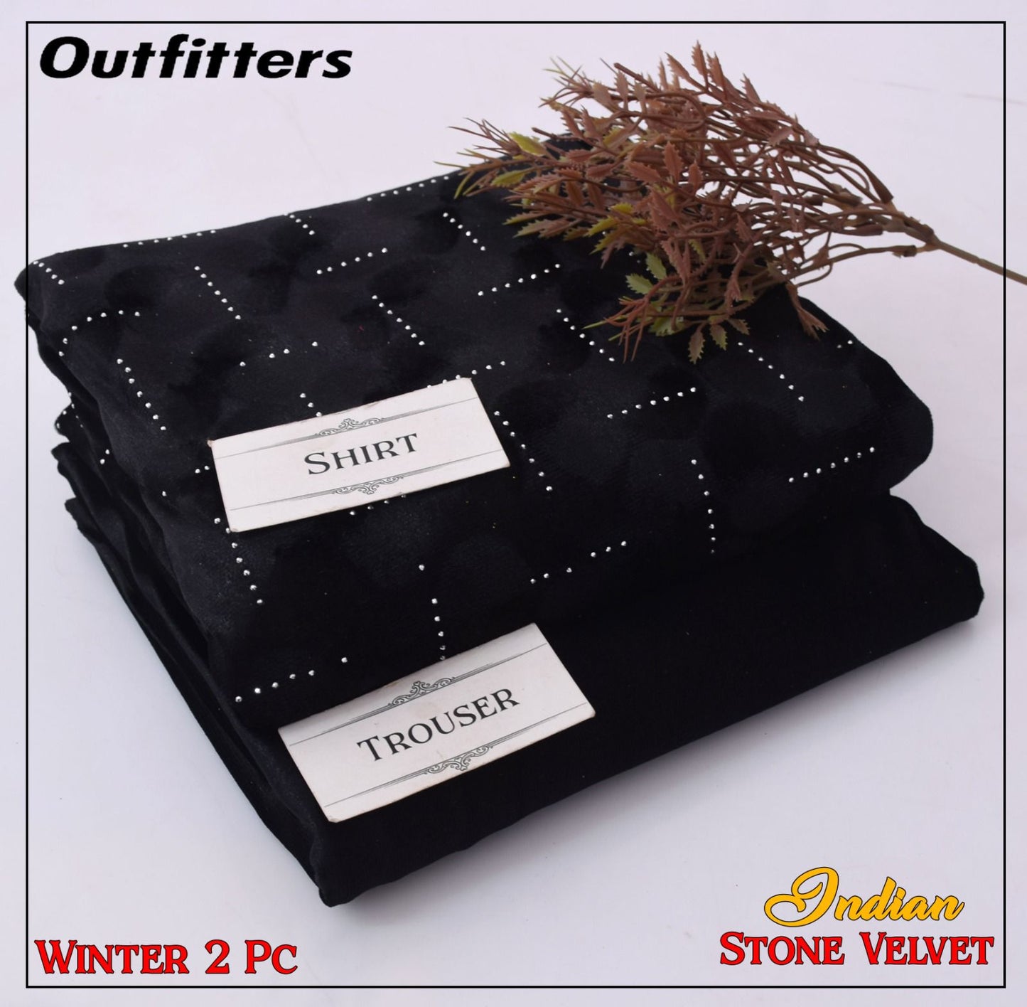 STONE INDIAN CHAMKI LINING OUTFITTER VALVET 2PC VL-9083
