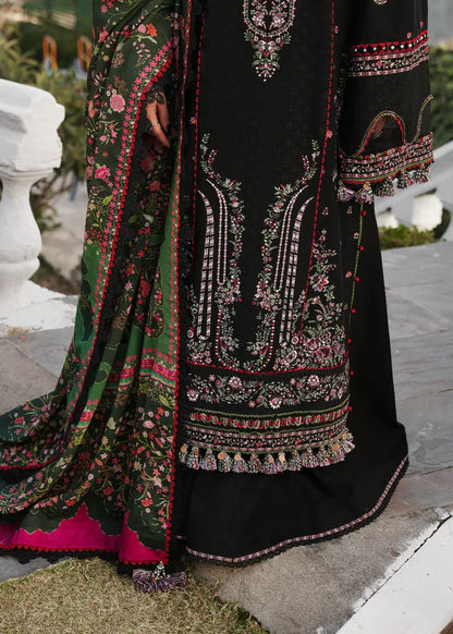 Embroidered Luxury Lawn Unstitched 3Pc | 1061