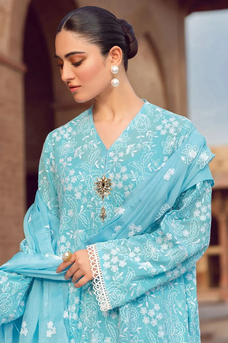 Lawn 3PC Embroidered SM-196