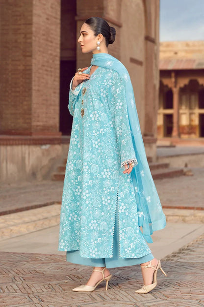 Lawn 3PC Embroidered SM-196