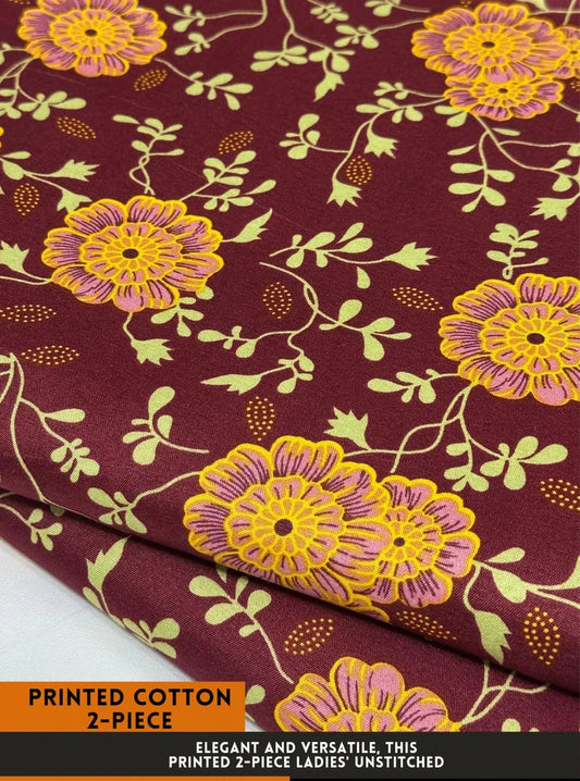 2-PC ALL OVER PRINTED POLO COTTON ( SUMMER )