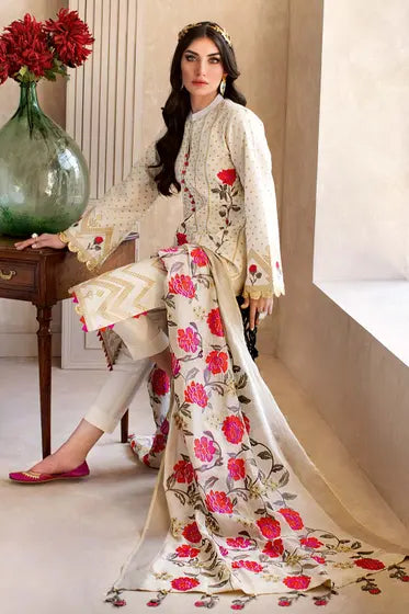 Lawn 3PC Embroidered SM-198