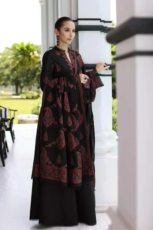Embroidered Luxury Lawn Unstitched 3Pc | 1003