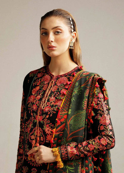 Embroidered Luxury Lawn Unstitched 3Pc | 1040