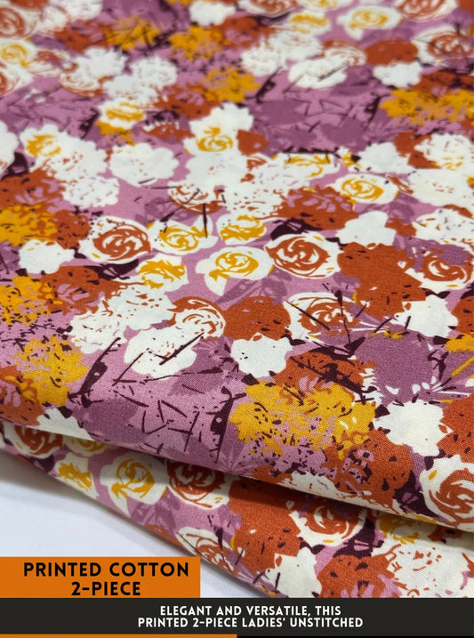 2-PC ALL OVER PRINTED POLO COTTON ( SUMMER )