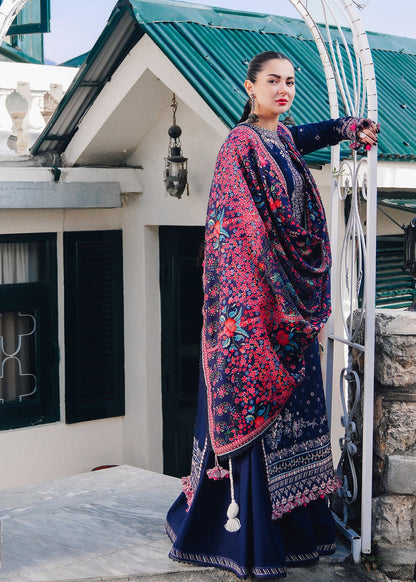 Embroidered Luxury Lawn Unstitched 3Pc | 1051