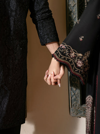 IZEL-Dhanak Embroidered Suit DN-2097