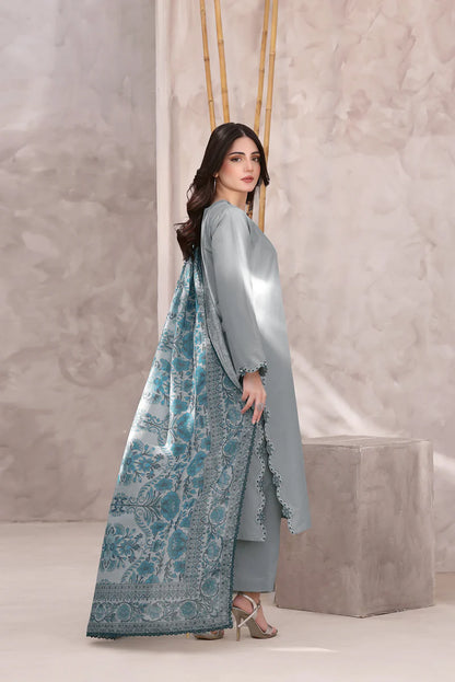 3PC Lawn Shirt With EMBROIDERY Dupatta NQ-1105