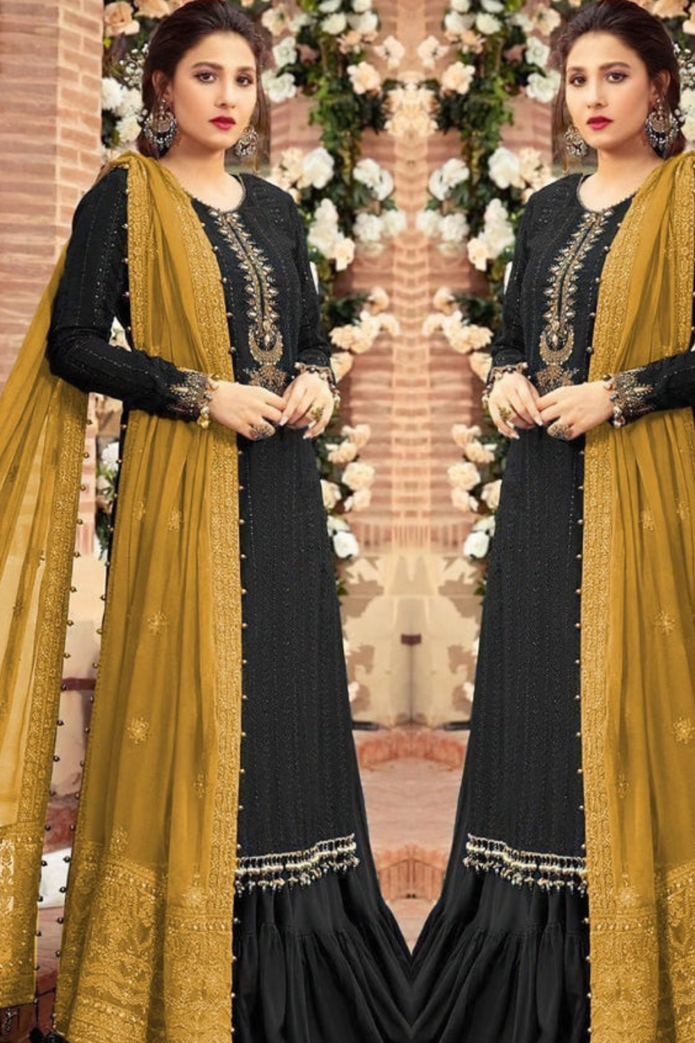 Lawn 3PC Embroidered SM-154