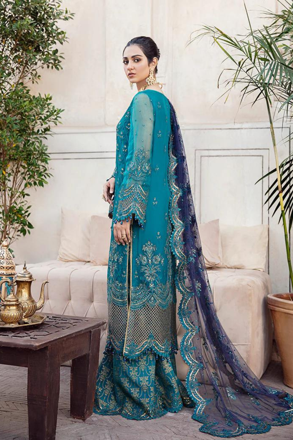 Lawn 3PC Embroidered SM-191