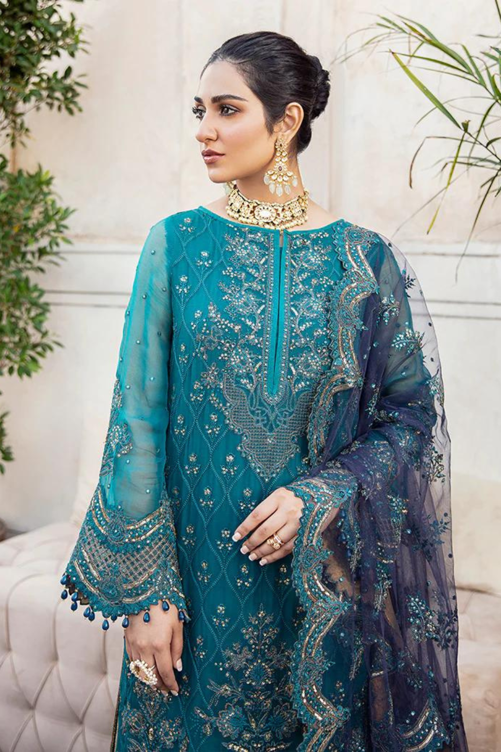 Lawn 3PC Embroidered SM-191