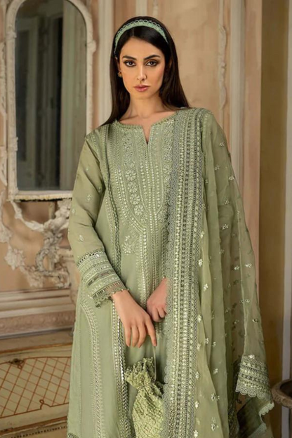 Lawn 3PC Embroidered SM-199