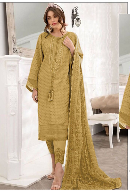 Lawn 3PC Embroidered SM-202