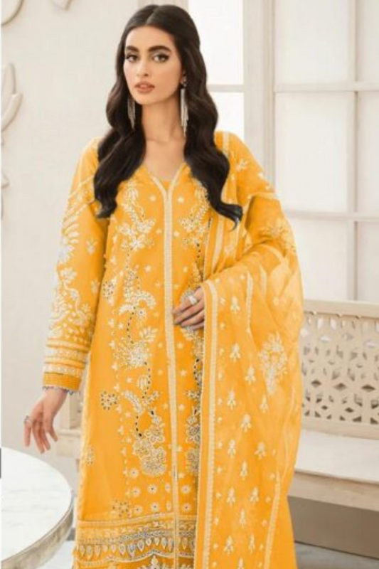 Lawn 3PC Embroidered SM-205