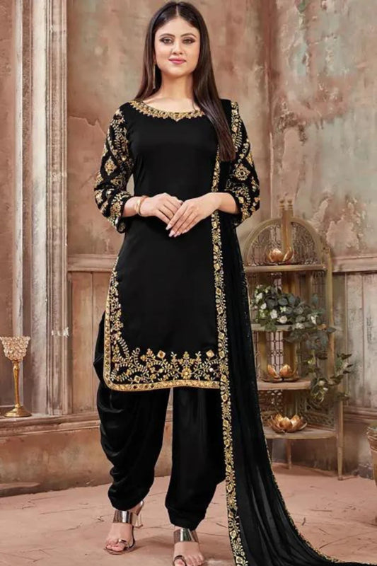 Designer Patiyala Suit Heavy 3pc Emboidery SM-1038