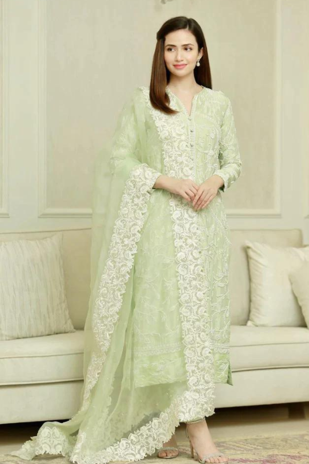 Lawn 3PC Embroidered SM-183