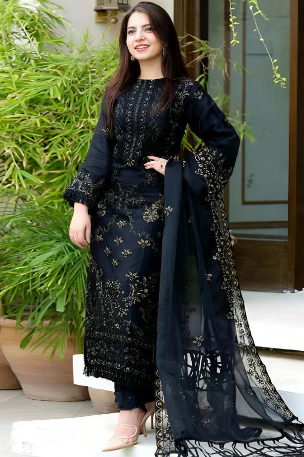 Lawn 3PC Embroidered SM-192