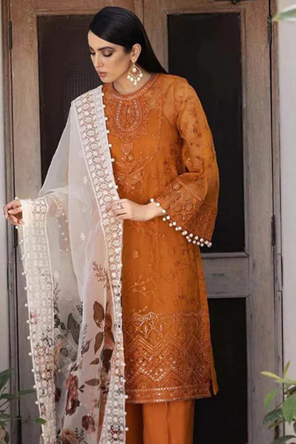 Lawn 3PC Embroidered SM-173