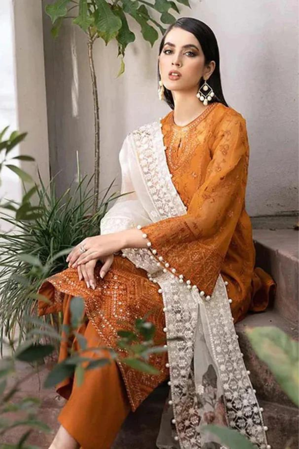 Lawn 3PC Embroidered SM-173