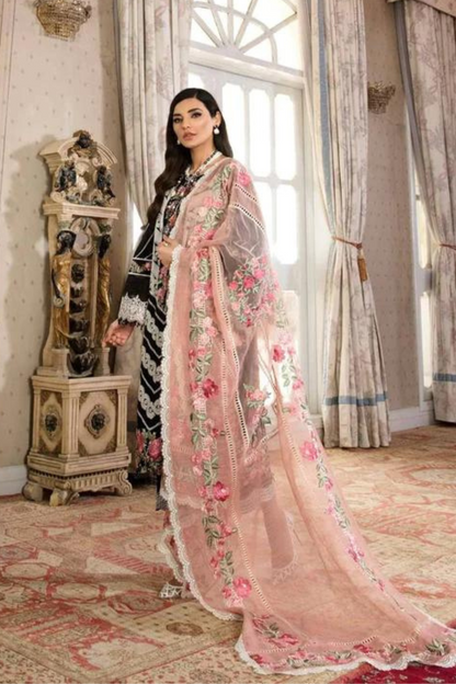 Lawn 3PC Embroidered SM-166