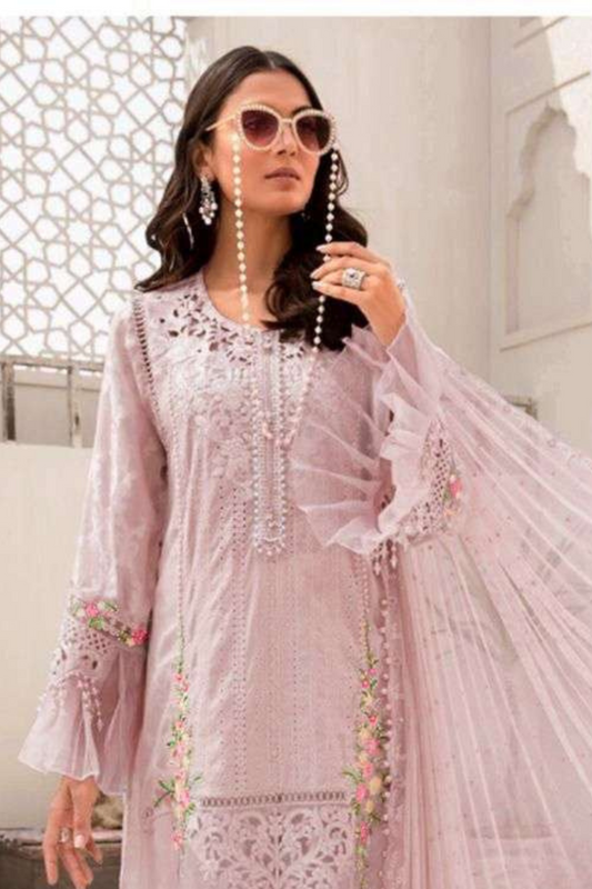 Lawn 3PC Embroidered SM-164