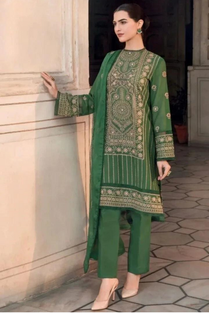 Lawn 3PC Embroidered SM-161