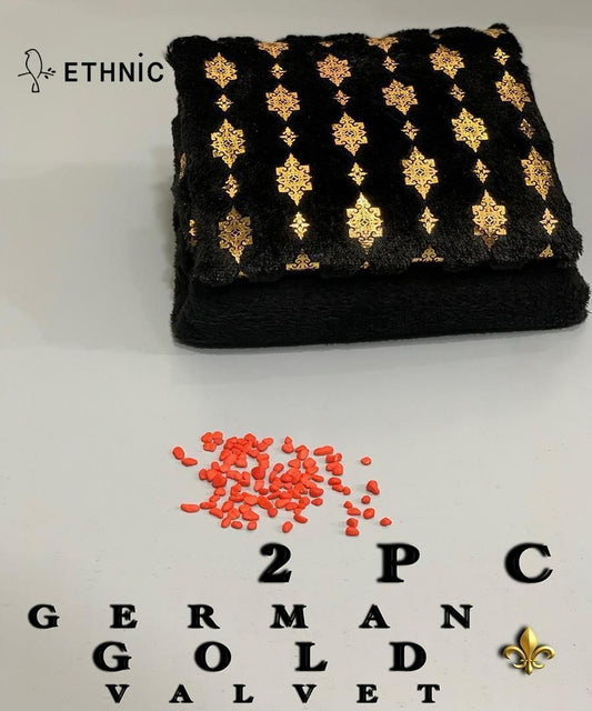 PREMIUM ETHNIC GOLDEN VALVET 2PC VL-9031