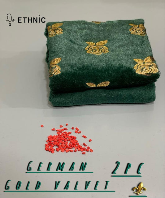 PREMIUM ETHNIC GOLDEN VALVET 2PC VL-9033