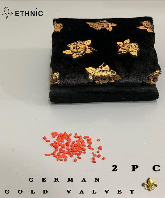 PREMIUM ETHNIC GOLDEN VALVET 2PC VL-9042
