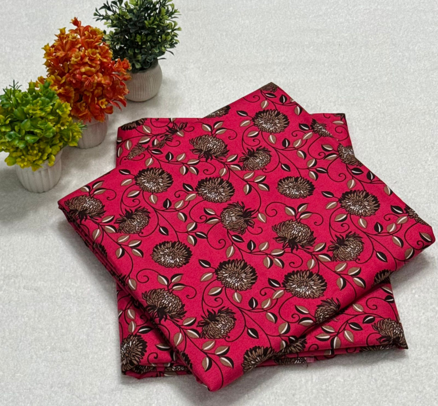 2025-FLORAL PRINTS 2PC SUMMER WEAR SL-210