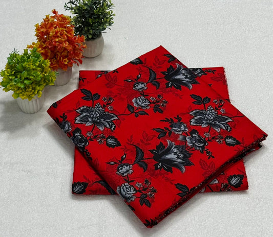 2025-FLORAL PRINTS 2PC SUMMER WEAR SL-217