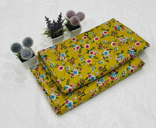 2025-FLORAL PRINTS 2PC SUMMER WEAR SL-221