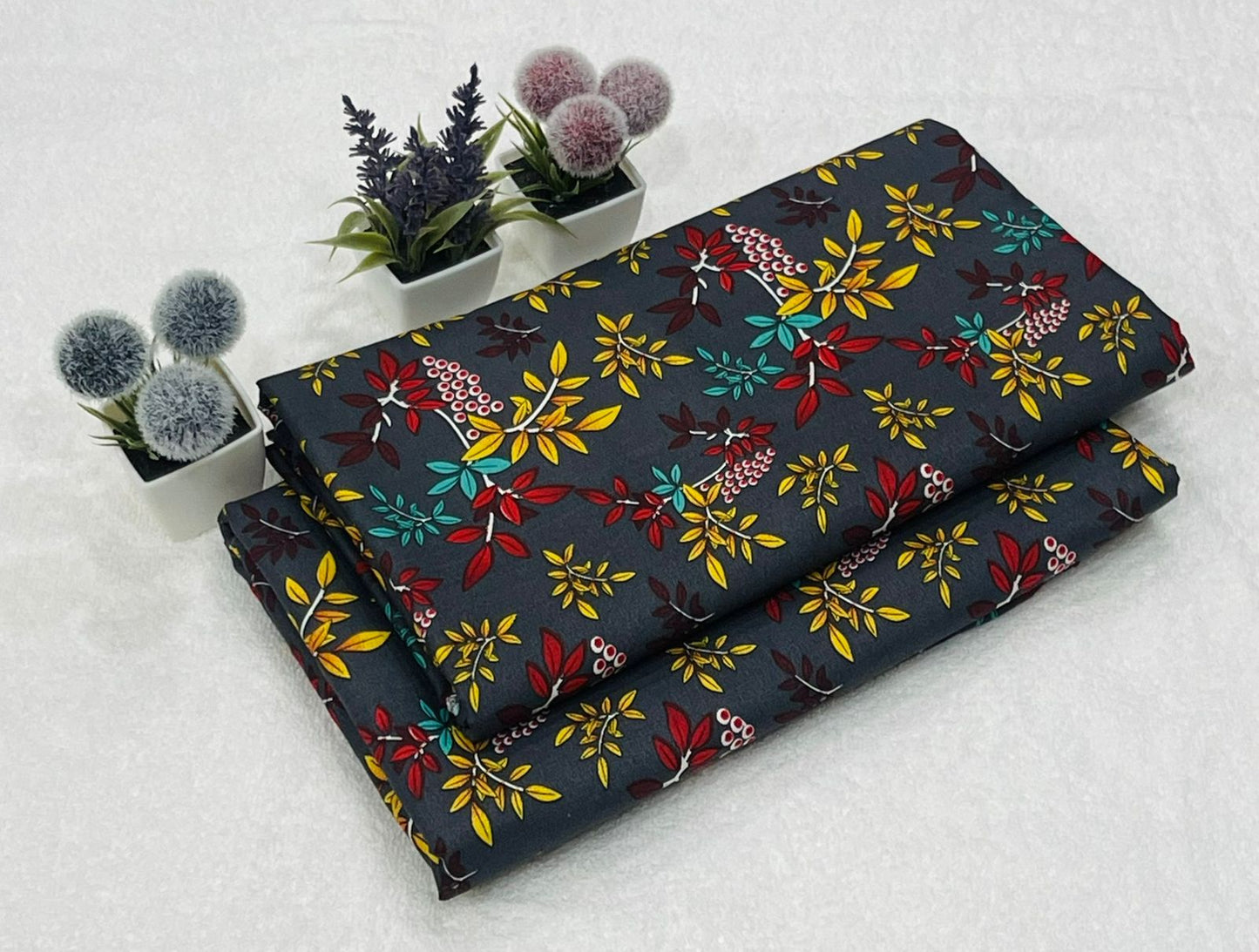 2025-FLORAL PRINTS 2PC SUMMER WEAR SL-227