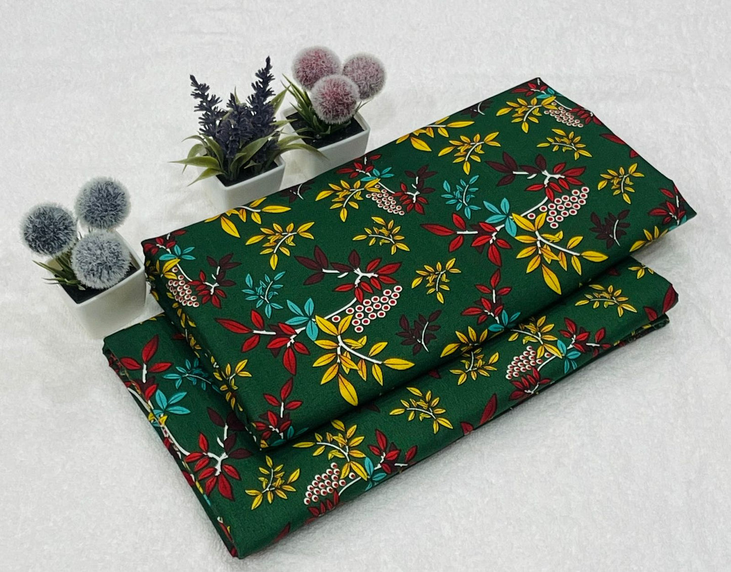 2025-FLORAL PRINTS 2PC SUMMER WEAR SL-228