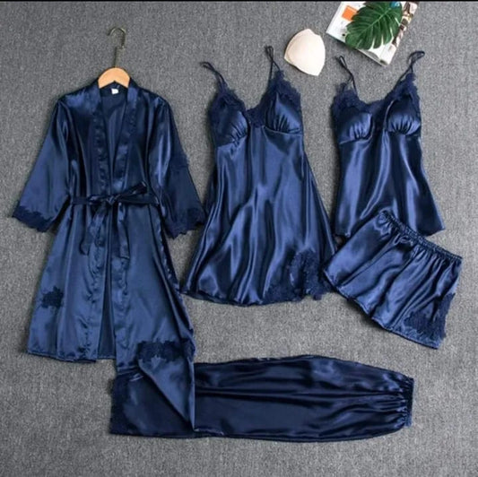 PREMIUM PACK OF 5 NIGHT WEAR NAVY NW-3004