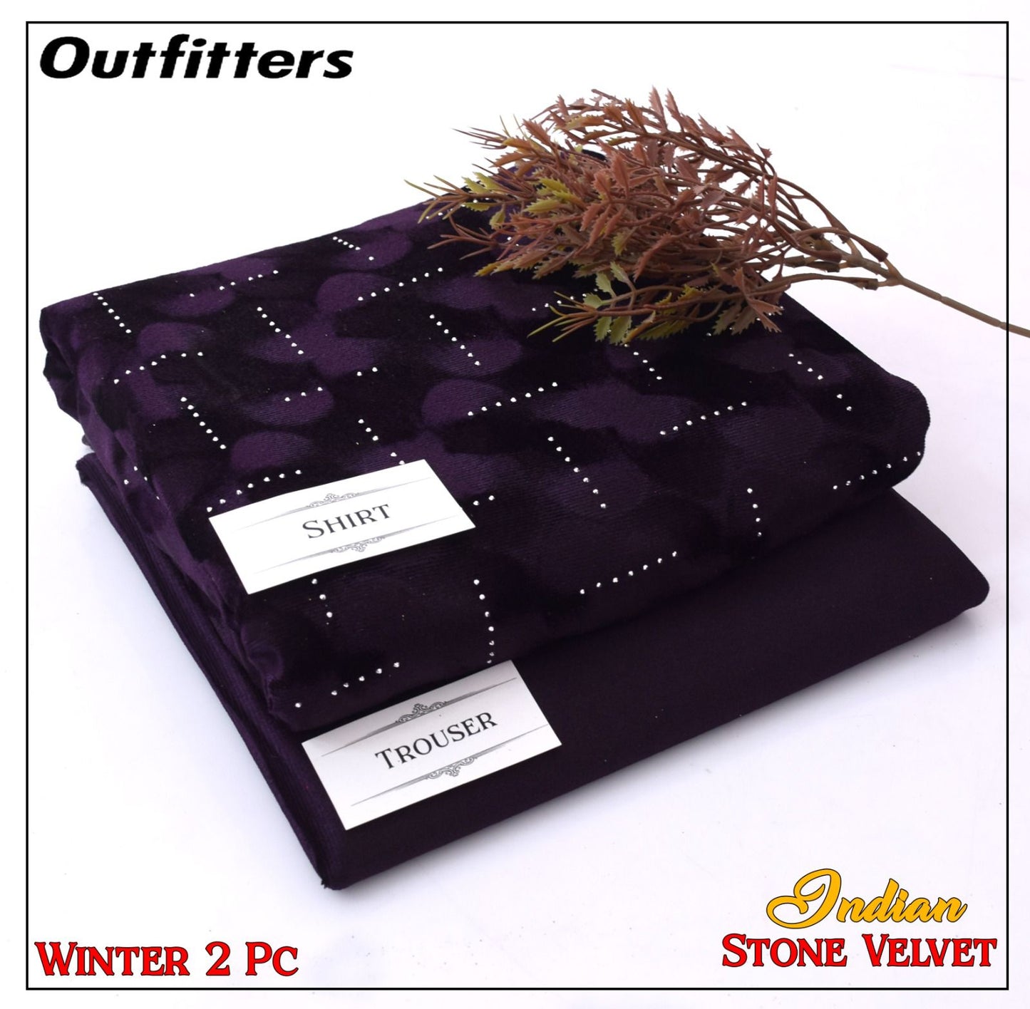 STONE INDIAN CHAMKI LINING OUTFITTER VALVET 2PC VL-9078
