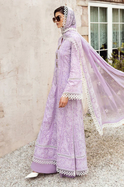 Embroidered Luxury Lawn Unstitched 3Pc | 1026