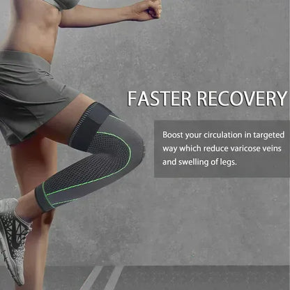 Compression Leg Protection Arthritis Relief Knee Warmer PAIR