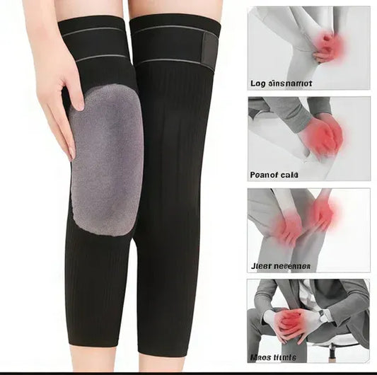 Compression Leg Protection Arthritis Relief Knee Warmer PAIR