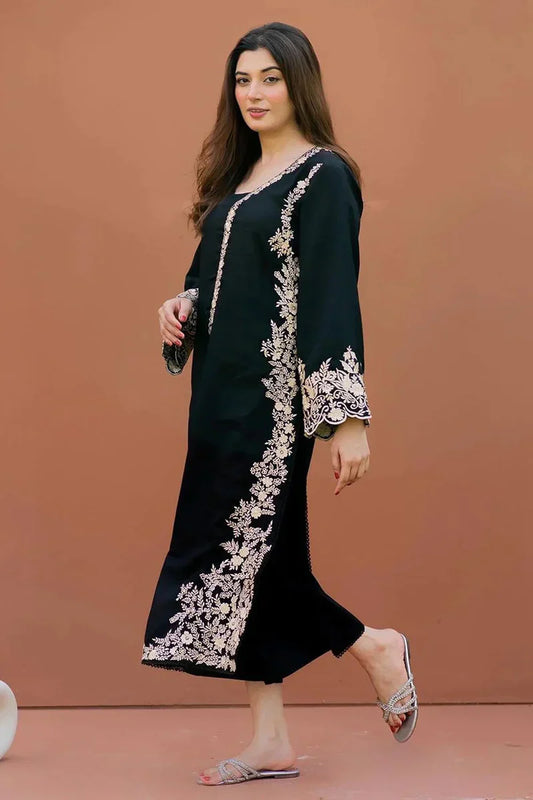 Embroidered Luxury Lawn Unstitched 2Pc | 1069