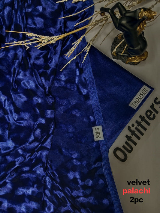 OUTFITTERS SHINING PLACHI-VALVET 2PC VL-9024