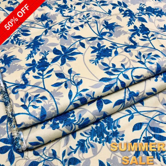 2025-FLORAL PRINTS 2PC SUMMER WEAR SL-045